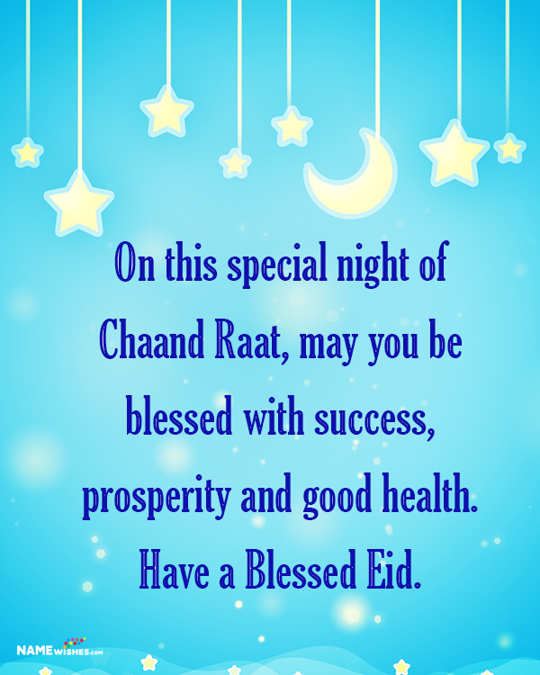 Eid Chand Raat Mubarak Quotes and Wishes
