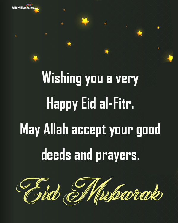 Happy Eid ul Fitr Wishes