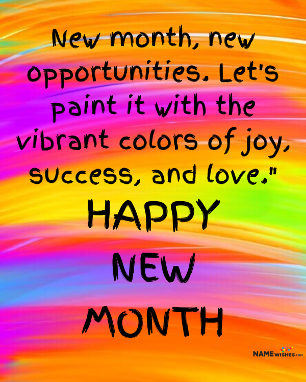 cute new month quotes and prayers