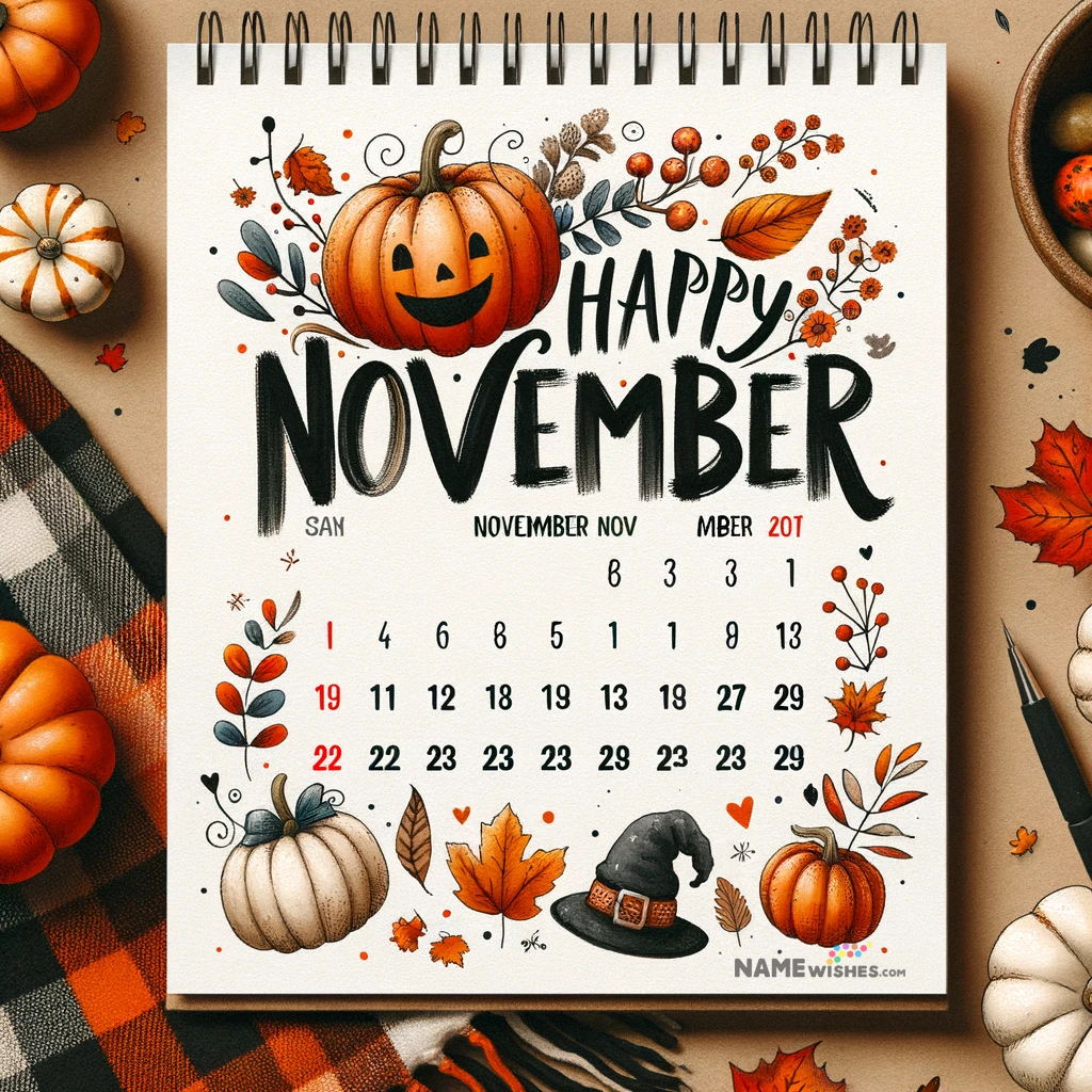 November Month Images