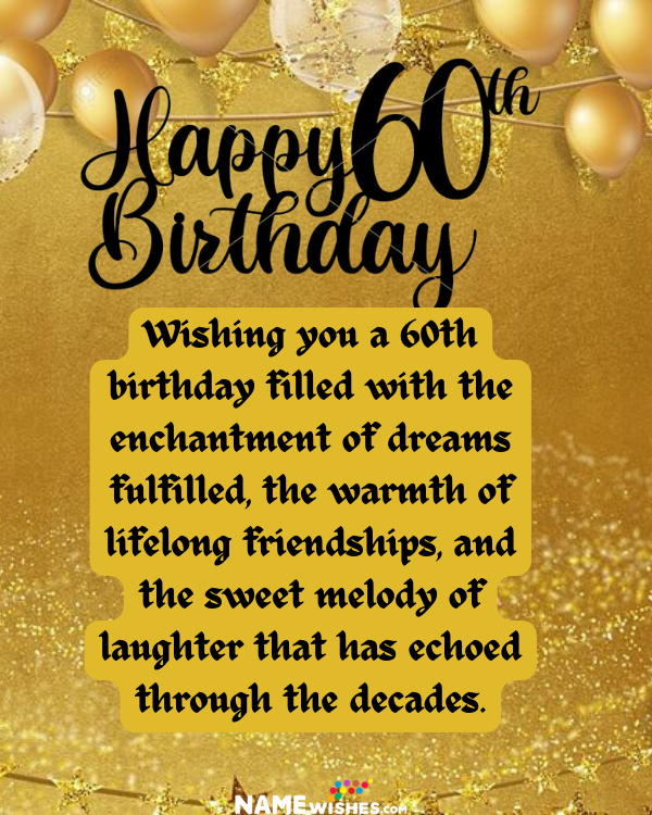 wishing six decades birthday