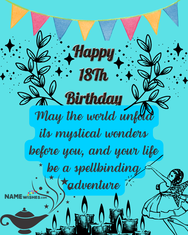 magical 18th birthday wishes