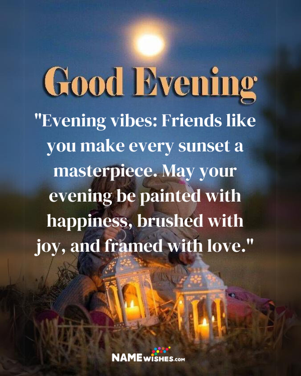 evening wish for a friend