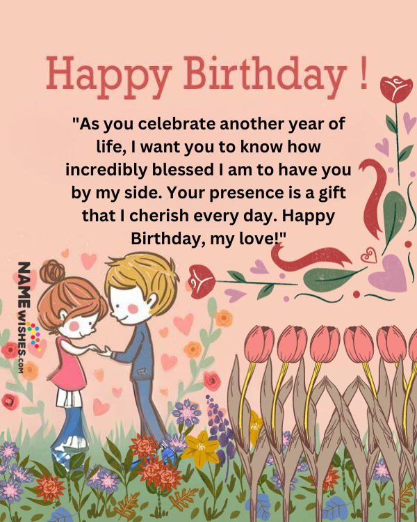 beautiful birthday wish for girlfriend