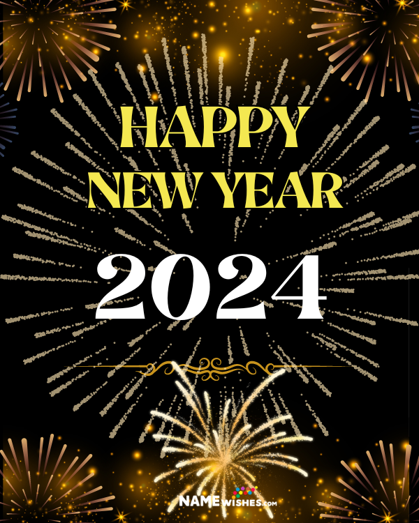 Happy New Year 2024 Wishes, Images & Videos - NameWishes