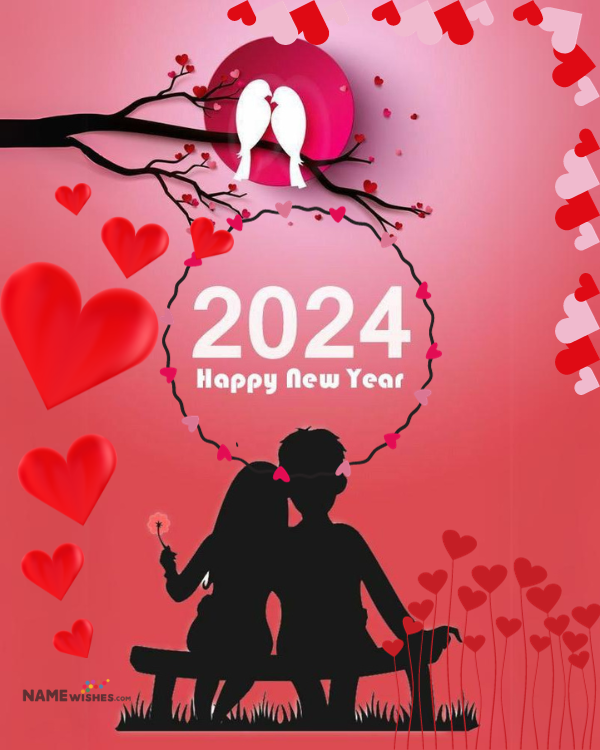 Happy New Year Whatsapp Love Image