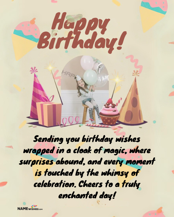 magical birthday wishes image