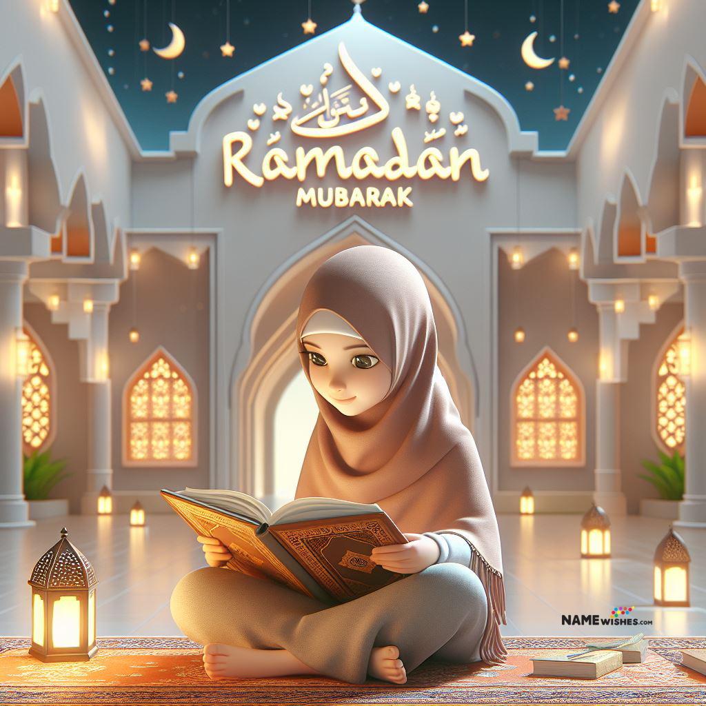 Cute Ramadan Mubarak Dp for Whatsapp