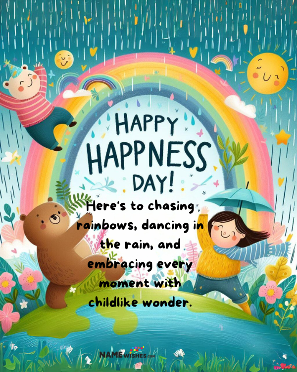 sweet wishes on happiness day