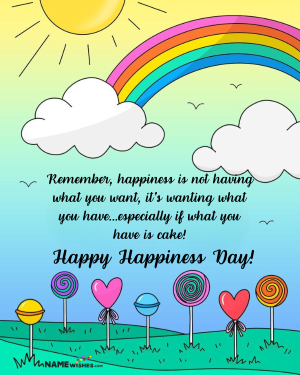 happy happiness day 