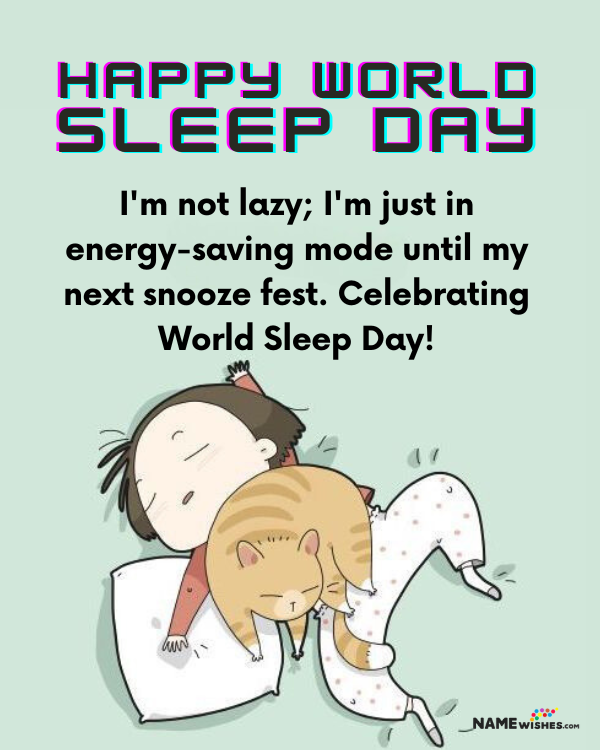 funny quotes on world sleep day 