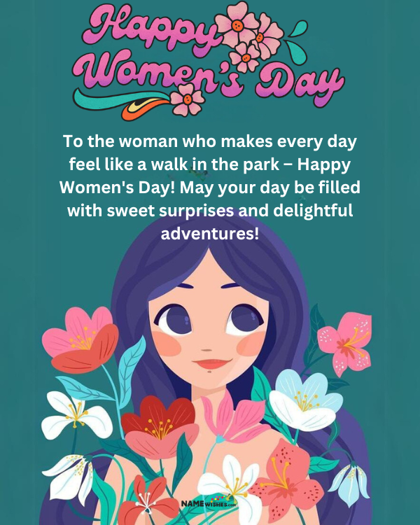 sweet women's day wishes