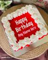Birthday Cake with Name and Photo Edit : 250+ Cakes