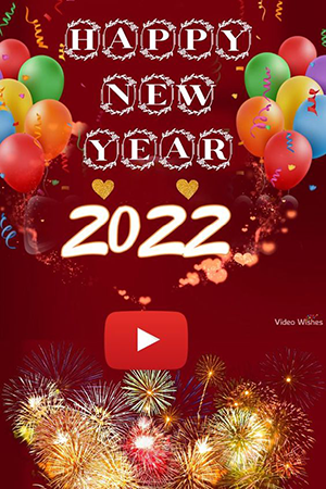 2024 New Year Wish Heart Frame with Name for Friends