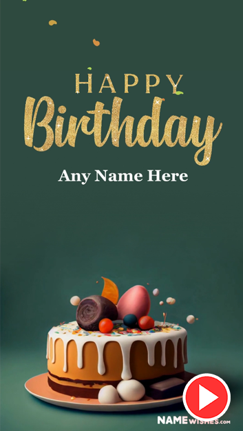 Create Customized Birthday Wishes-Add Names to Your Video Greetings!