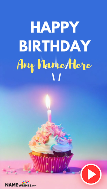 Customized Cute Birthday Greetings With Name Edit For Everyone