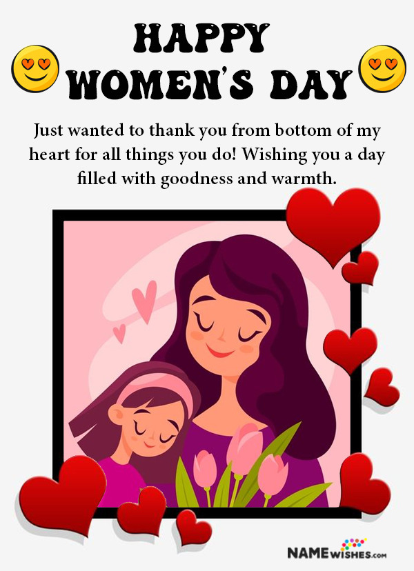 Women's Day Wishes For Mother, Daughter and Colleagues