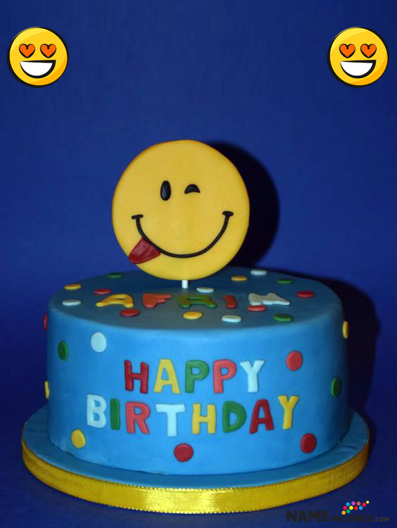 Smiley Face Birthday Cakes Online | Cheap Price | YummyCake