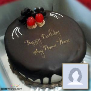 Awesome Hersheys Chocolate Cake With Name