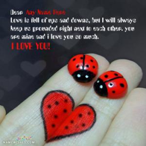 Best Images of Love With Name and A Cute Love Message