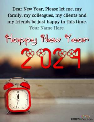 Best New Year Wishes With Name
