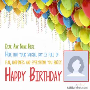 Birthday Wishes For Friend With Name Editing