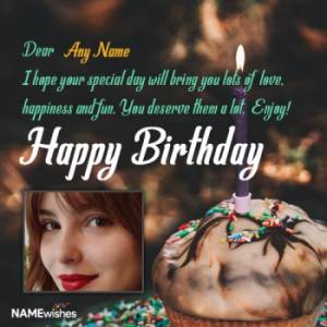 Birthday Wishes with Name Editing For All Relations