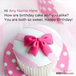 Birthday Wishes With Name For Girls