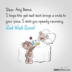Fantastic Get Well Soon Images With Name