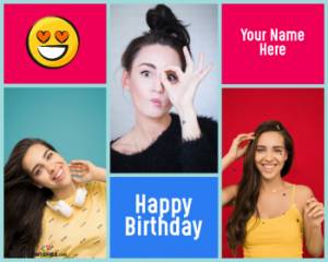 Happy Birthday Collage Online Personalized Birthday Gift
