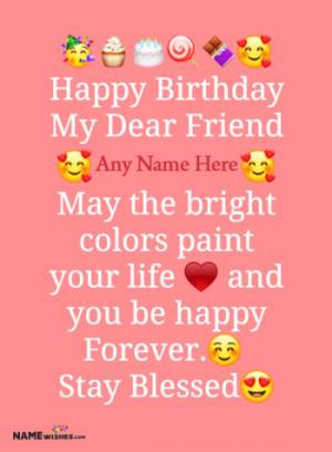 Happy Birthday Wishes With Name Edit For Whatsapp Status