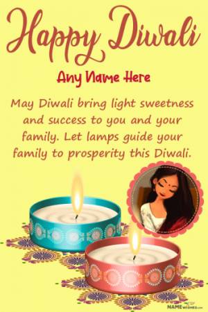 Best Happy Diwali Wishes With Name and Photo