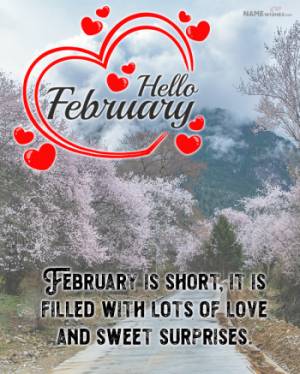 Hello February Quotes Images Pictures Free Online Photo Frame