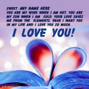 I Love You Images With Romantic Quotes