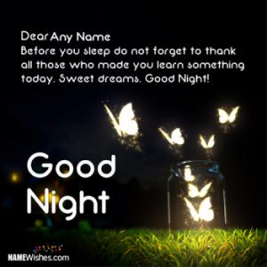 Impress Your Friends With Custom Good Night Wishes