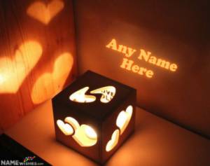 Light Box Birthday Gift With Name