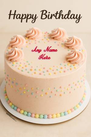 Themed Birthday Cake with Name for Children