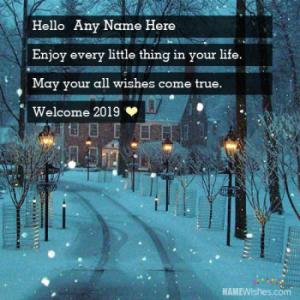 Best Eve Welcome 2019 Wishes With Name