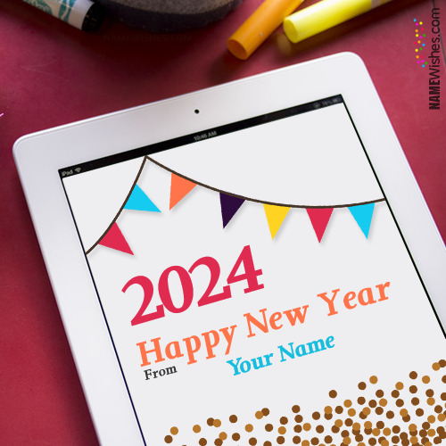 Awesome New Year Wishes With Name