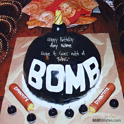 Best Funny Birthday Cake With Name