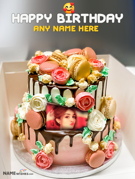 Disney Frozen Birthday Cake with Name Editor - eNamePic