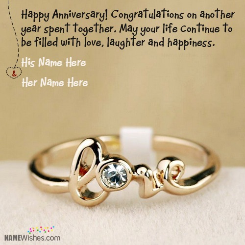 Congratulations on Cute Wedding Anniversary