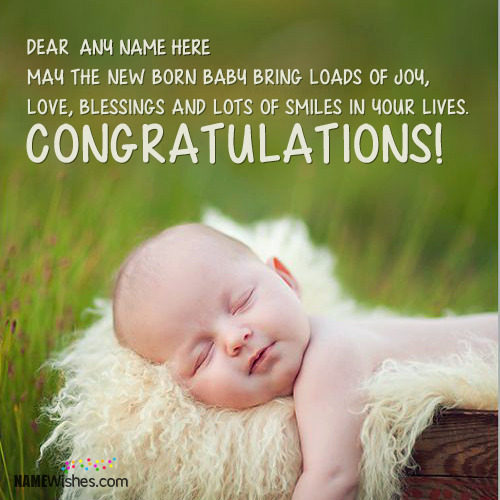 Congratulations Wishes For New Born Baby