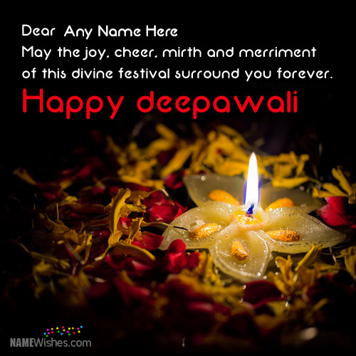 Diwali Images With Name Wishes