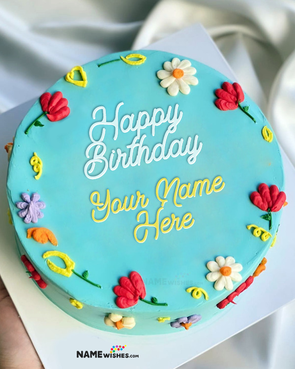 Edit Birthday Cake With Name for a Personal Touch