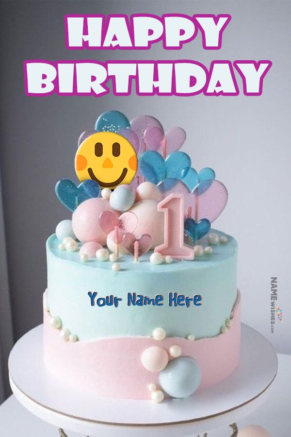 Baby's First Birthday Cake | Sprinkles Cake & Fondant Teddy Bear - YouTube