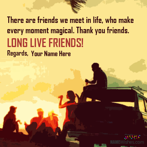 Friendship Quotes With Name Wishes