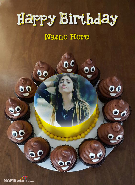 Crappy Brown Desserts : Happy Birthday Dog Poop Cake