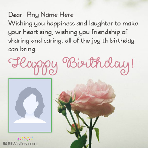 Happy Birthday Greetings With Name