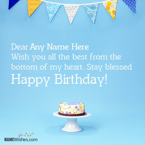 Happy Birthday Wishes With Name
